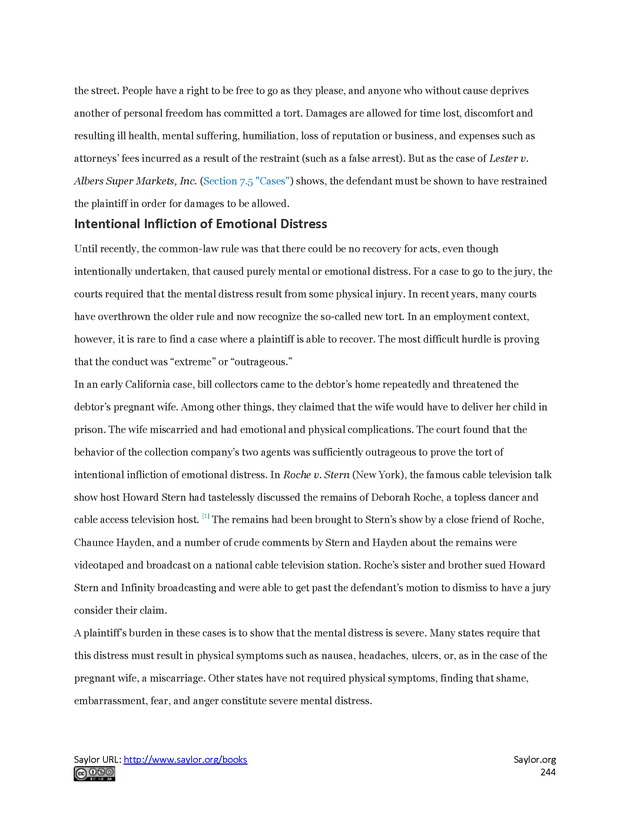 Business Law and the Legal Environment - Page 244